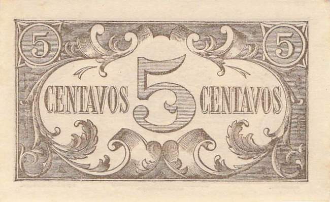 5 Centavos 5.4.1918